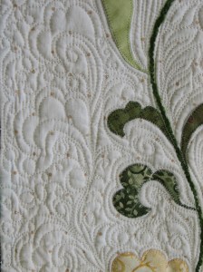 Tree of Life border quilting